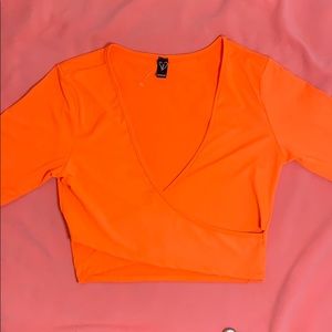 Long sleeve Crossed shirt